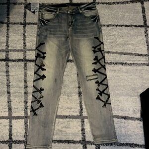 Hesntls Bone Jeans